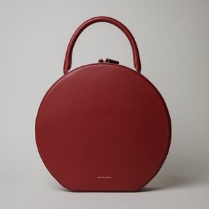 Mansur Gavriel Circle Bag (Dark Red) (Mint)